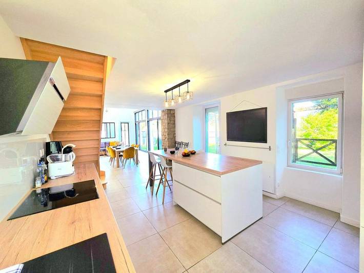 Location de vacances pour 8 personnes, avec jardin à Saint-Avé - 4