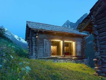 Ferienhaus für 4 Personen, mit Garten und Terrasse im Wallis