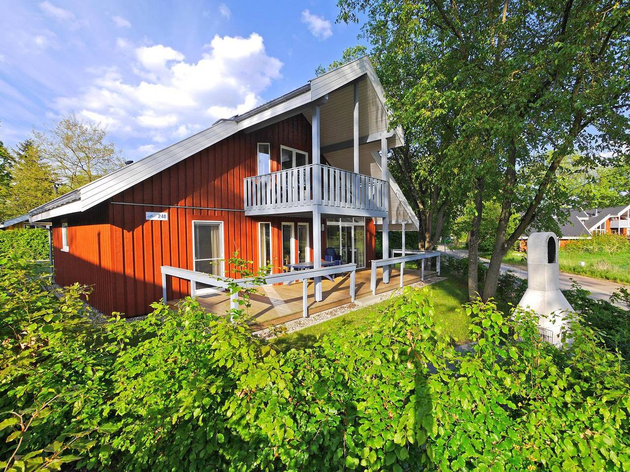 Wildgans Classic 248 - Großzügiges skandinavisches Ferienhaus auf 2 Ebenen in Mirow, Mecklenburg-Strelitz