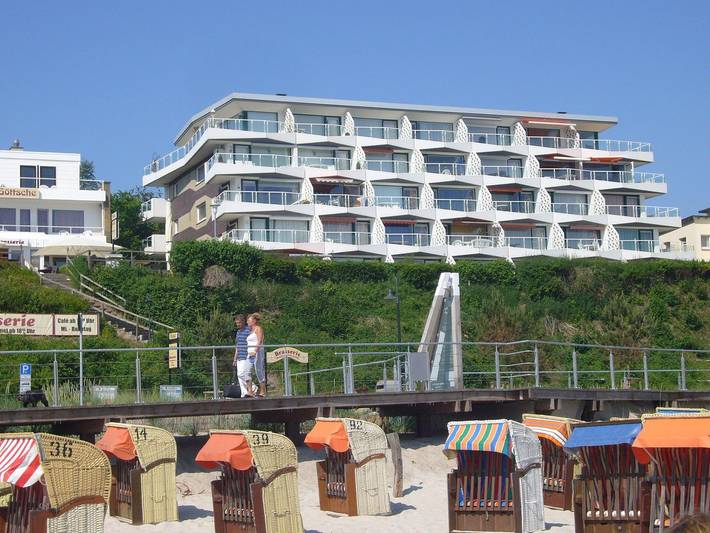 Ferienwohnung für 3 Personen, mit Balkon und Pool in Scharbeutz