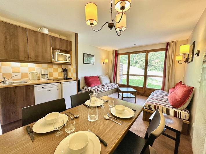 Appartement de vacances pour 5 personnes, avec balcon et piscine