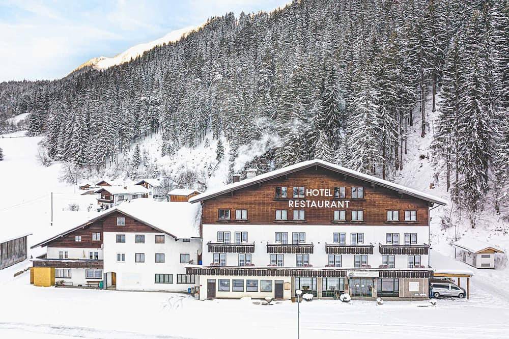 Doppelzimmer Enzian - Hotel Styrolerhof Kg in Holzgau, Allgäuer Alpen (Österreich)