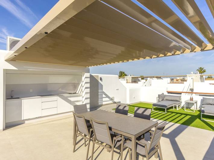 Appartement entier, Tropical Beach Penthouse in Playa de Colón (San Javier), San Javier