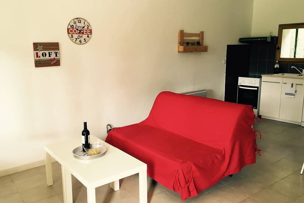Cottage of two plane trees between Alpilles and Luberon in Orgon, Arles region
