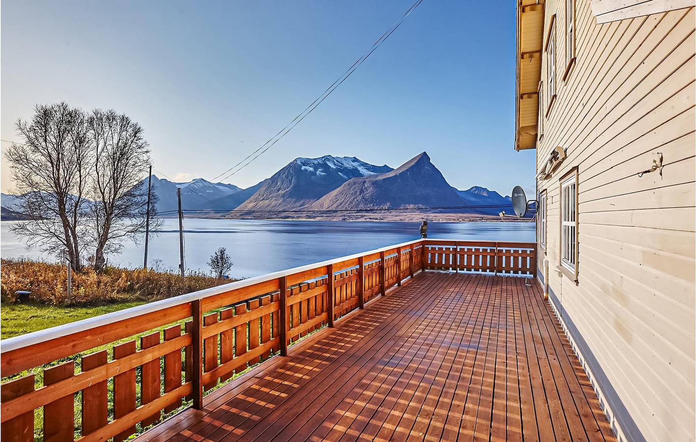 Ferienhaus für 7 Personen mit Garten in Sortland