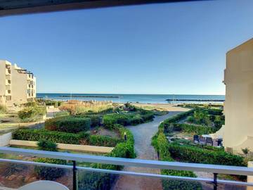 Gîte pour 4 personnes, avec balcon dans Plage Saint Pierre Rive Droite Palavas Les Flots
