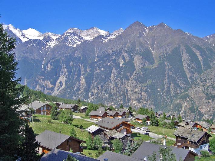 Gîte pour 5 personnes, avec balcon et vue à Grächen - 4