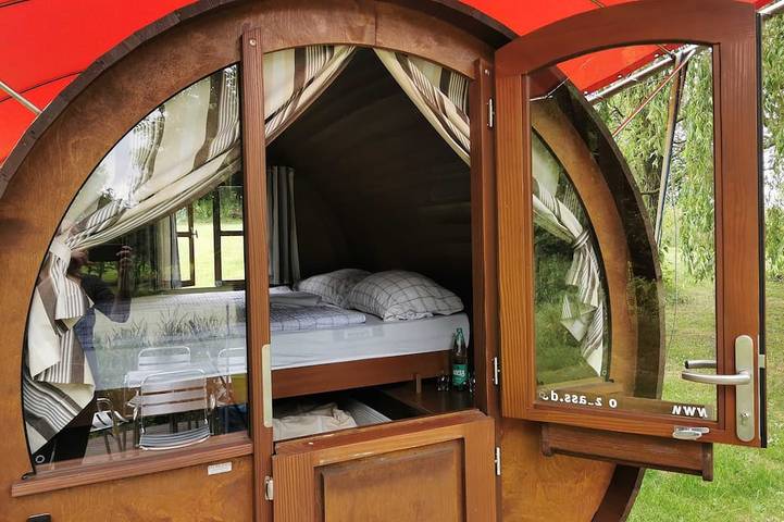 Blockhütte für 2 Personen, mit Terrasse in Stoltebüll - 3