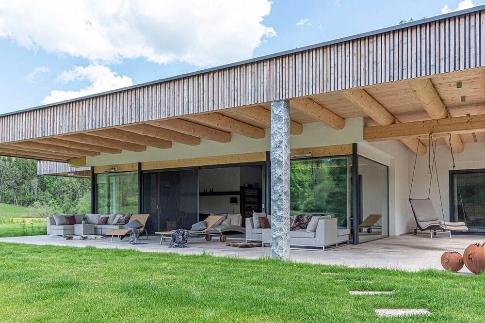 Huisje aan het meer met sauna en bubbelbad in Annaberg, Mostviertel Region