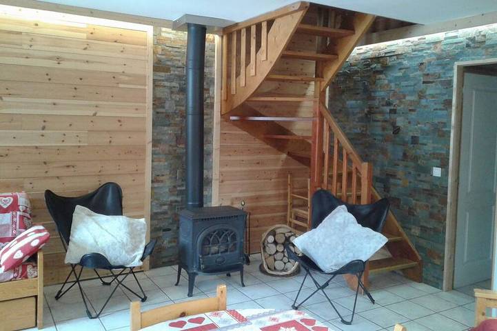 Chalet pour 8 personnes, avec balcon et jardin, animaux acceptés