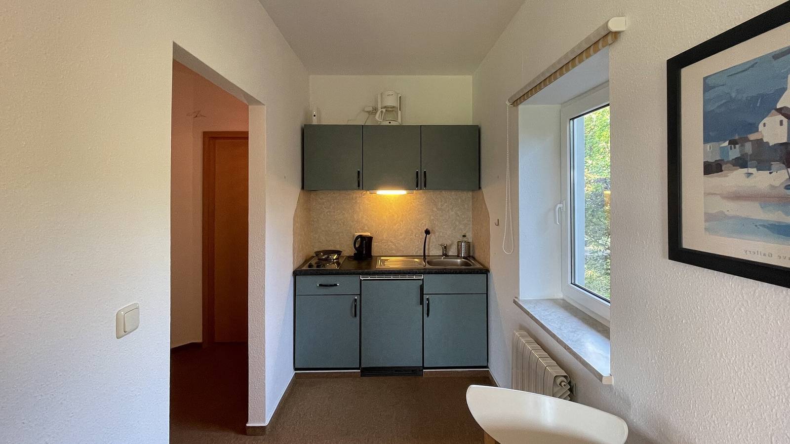 Ganzes Studio, Einzimmerapartment 'Mohnrot - Fulgenhaus' mit Balkon in Wittenbeck, Bad Doberan & Umland
