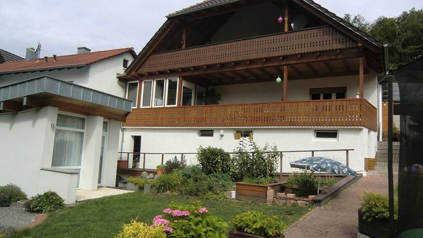 Ferienwohnung für 3 Personen, mit Terrasse, mit Haustier im Odenwald