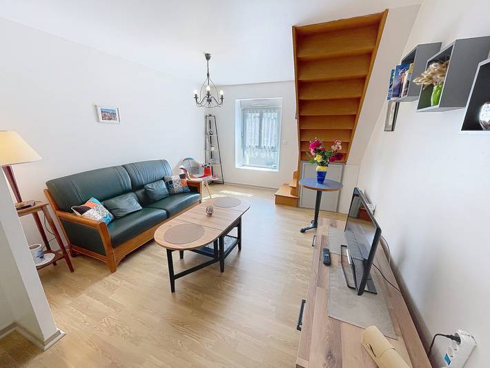 Ganze Wohnung, Duplex-Wohnung nahe Bahnhof - 4 Pers. in Granville, Côte de la Déroute