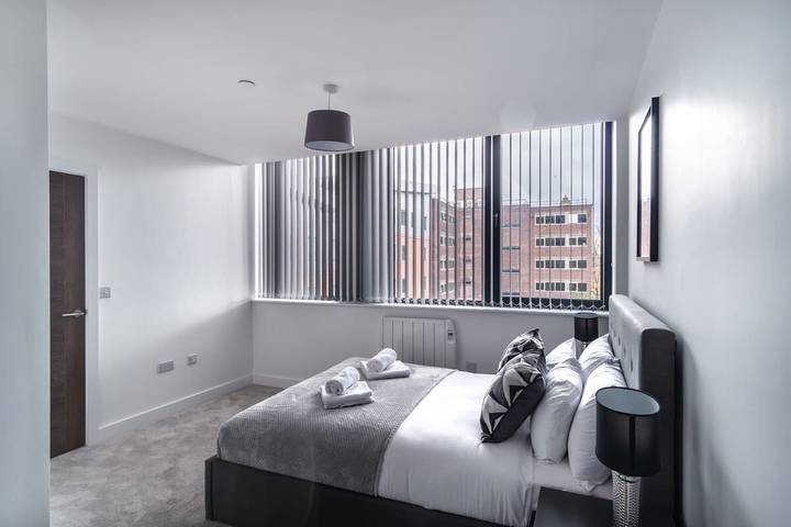Ganze Wohnung, Bright 1Br Stay Zeni in Alexandra Rise Manchester in Greater Manchester
