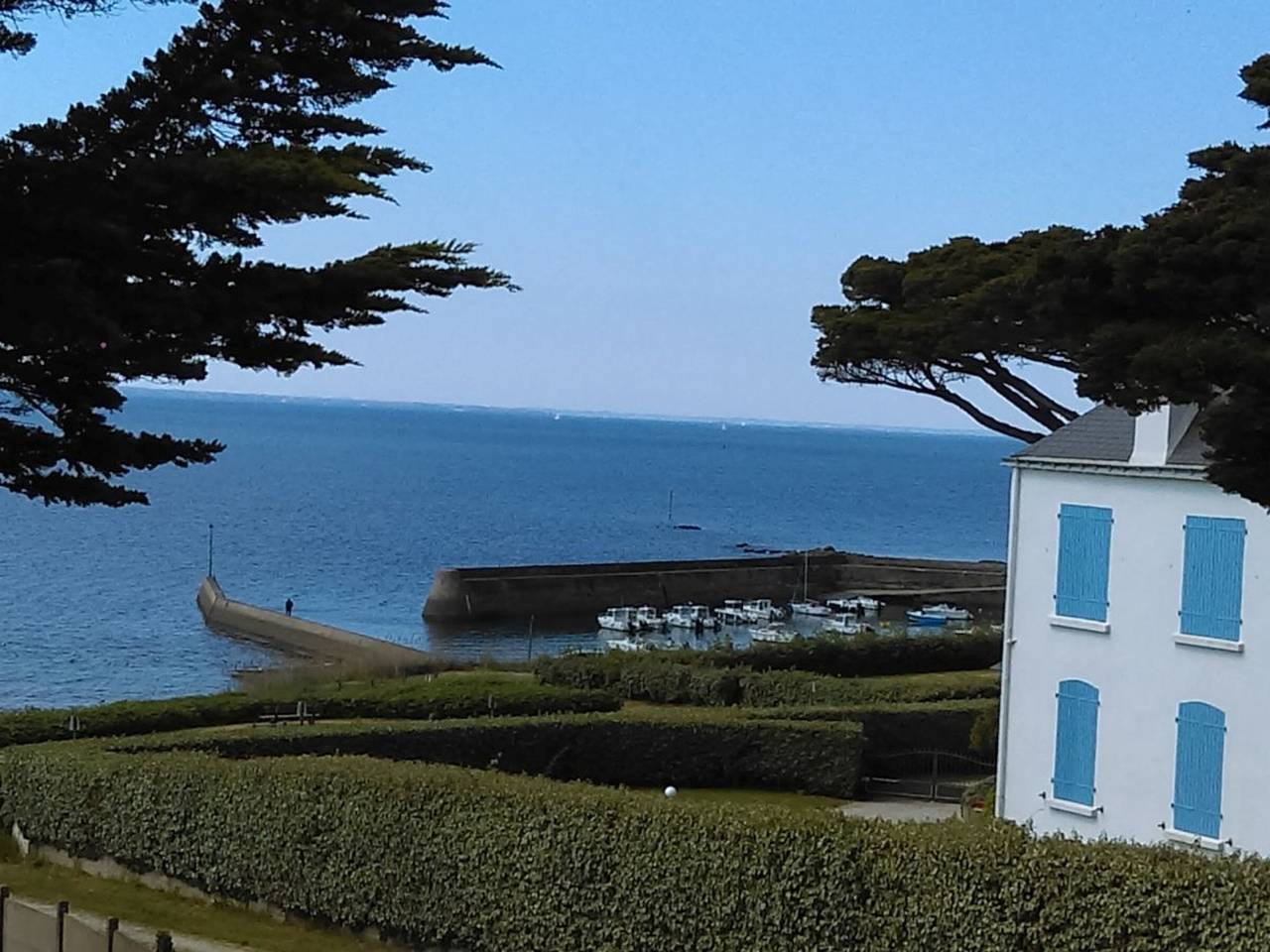 Zeitgenössisches Haus 10 Pers, wenige Schritte zum Strand, Hunde erlaubt, St Gildas de Rhuys in Saint-Gildas-de-Rhuys, Côte des Mégalithes