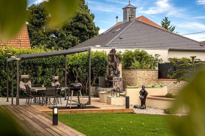 Gîte pour 4 personnes, avec sauna et terrasse ainsi que vue et piscine à Holtzwihr - 2