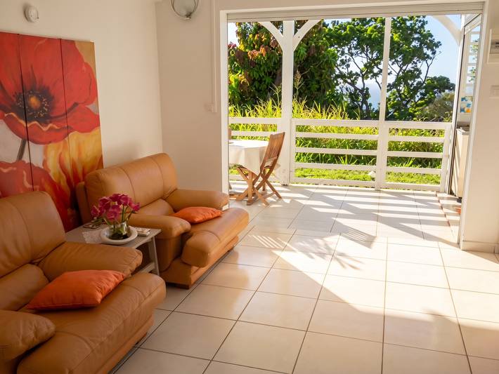 Entire apartment, Charming Apartment Deshaies Sea View in Deshaies, Guadeloupe (Caribbean)