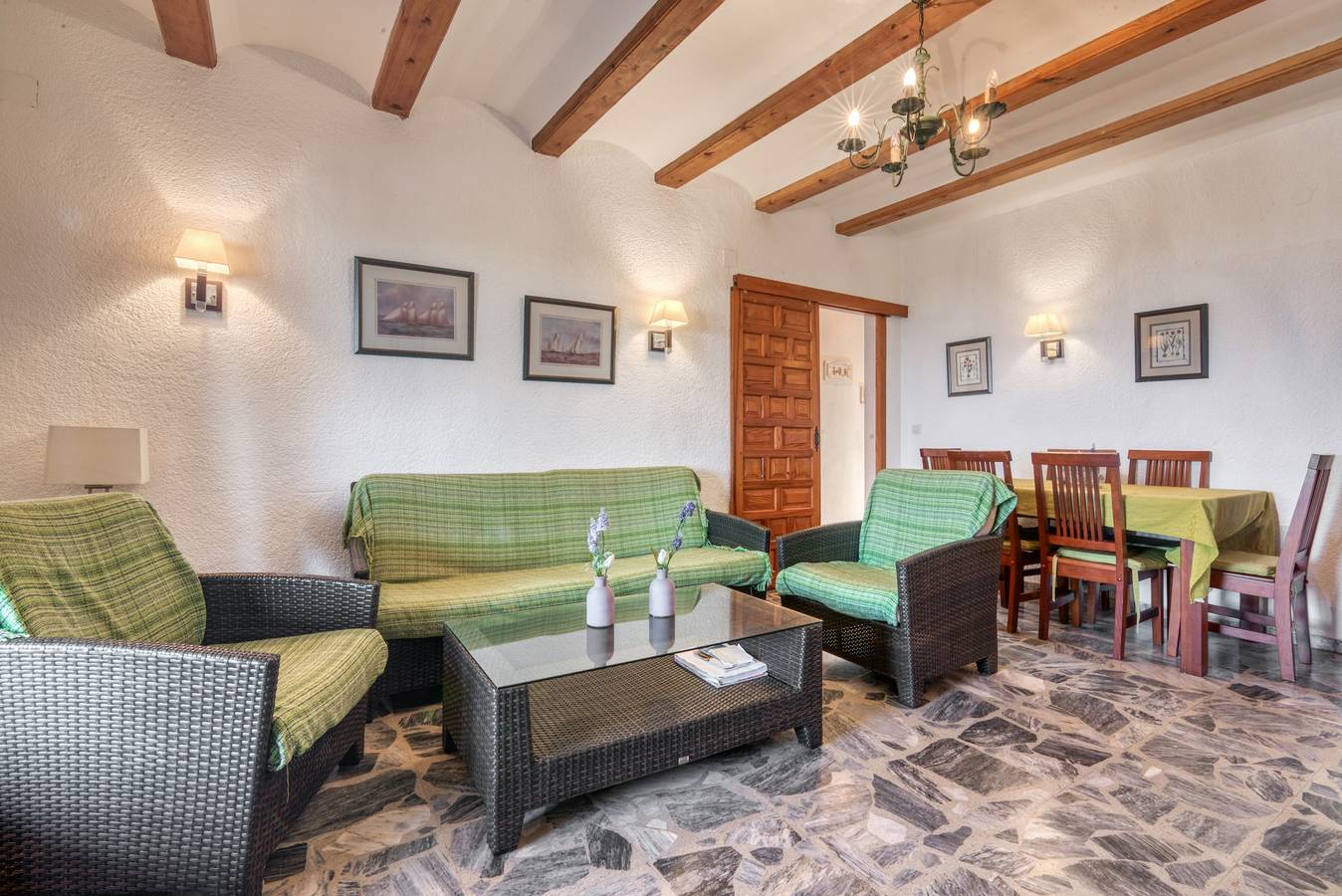 Villa 'Ángela' con vistas al mar, Wi-Fi y aire acondicionado in Montgó, Dénia