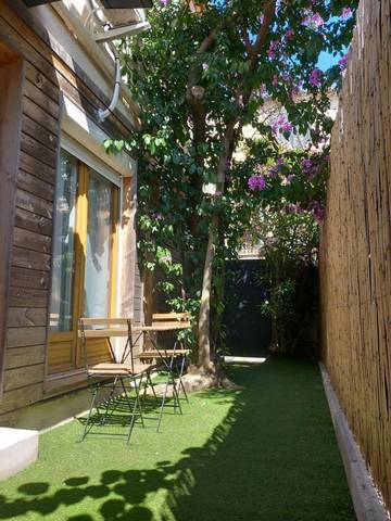 Gîte pour 4 personnes, avec vue et jardin à Gigean