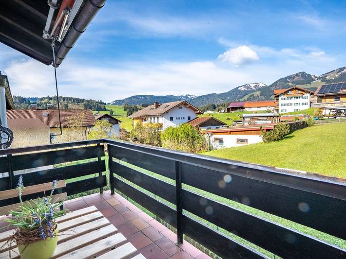 Ferienwohnung für 2 Personen, mit Balkon in Fischen