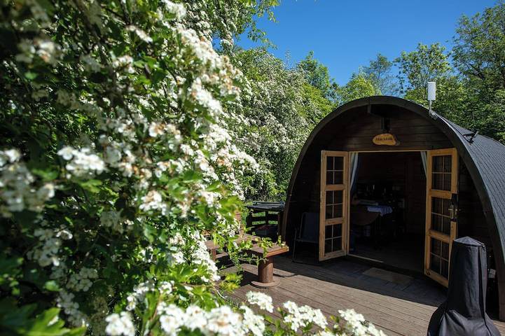 Log cabin for 2 people in Fife region