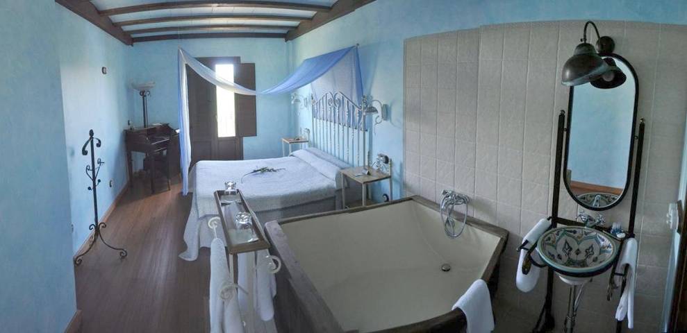 Casa rural con piscina para 2 personas, con vistas y jardín además de piscina y sauna en Provincia de Burgos - 2