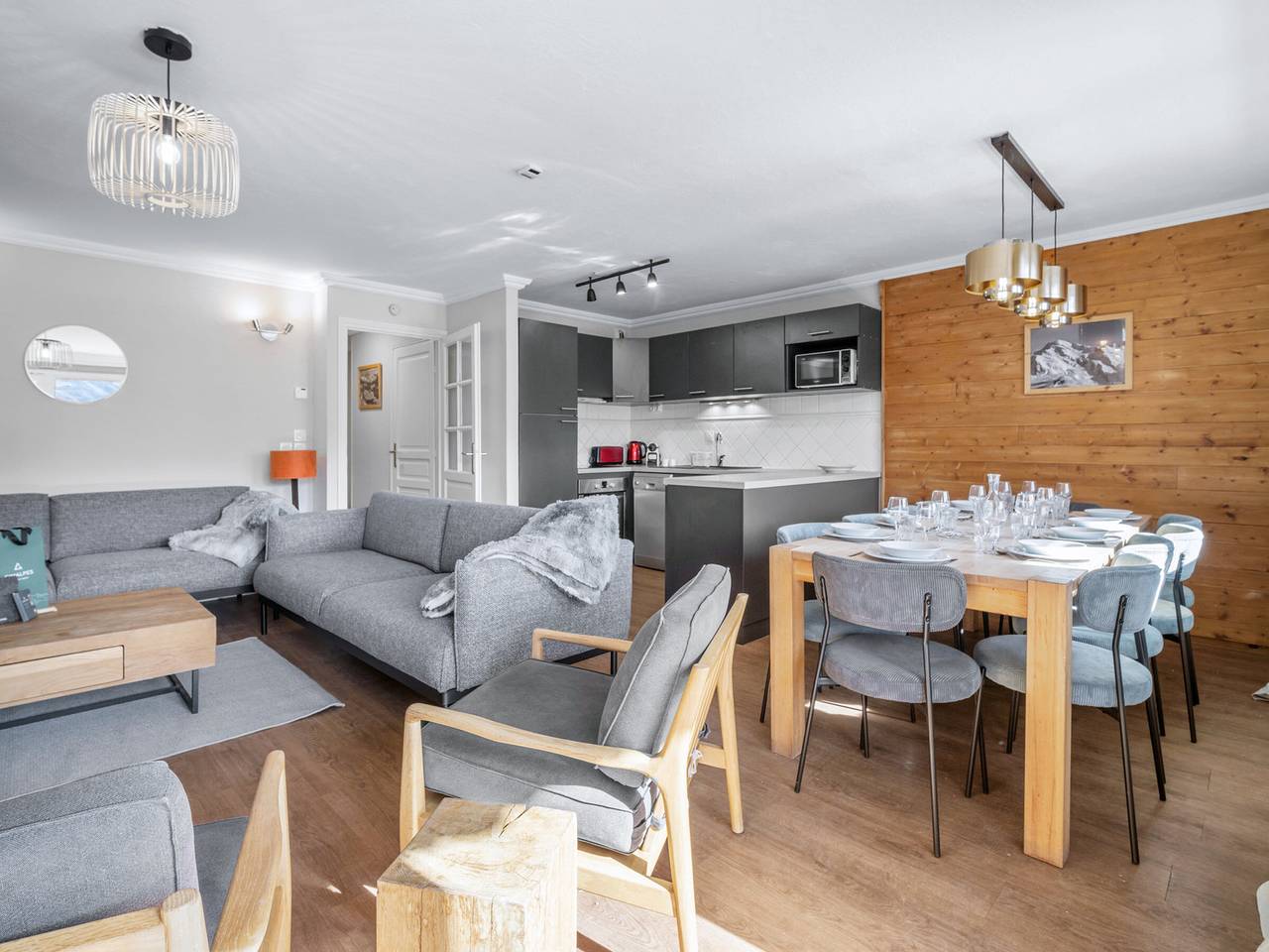 Chalet pour 10 Personnes dans Les Belleville, Parc National de la Vanoise