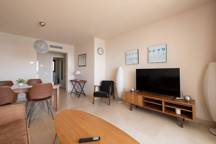 Appartement entier, Appartement de deux chambres avec vue frontale sur la mer in Torrox Costa, Torrox