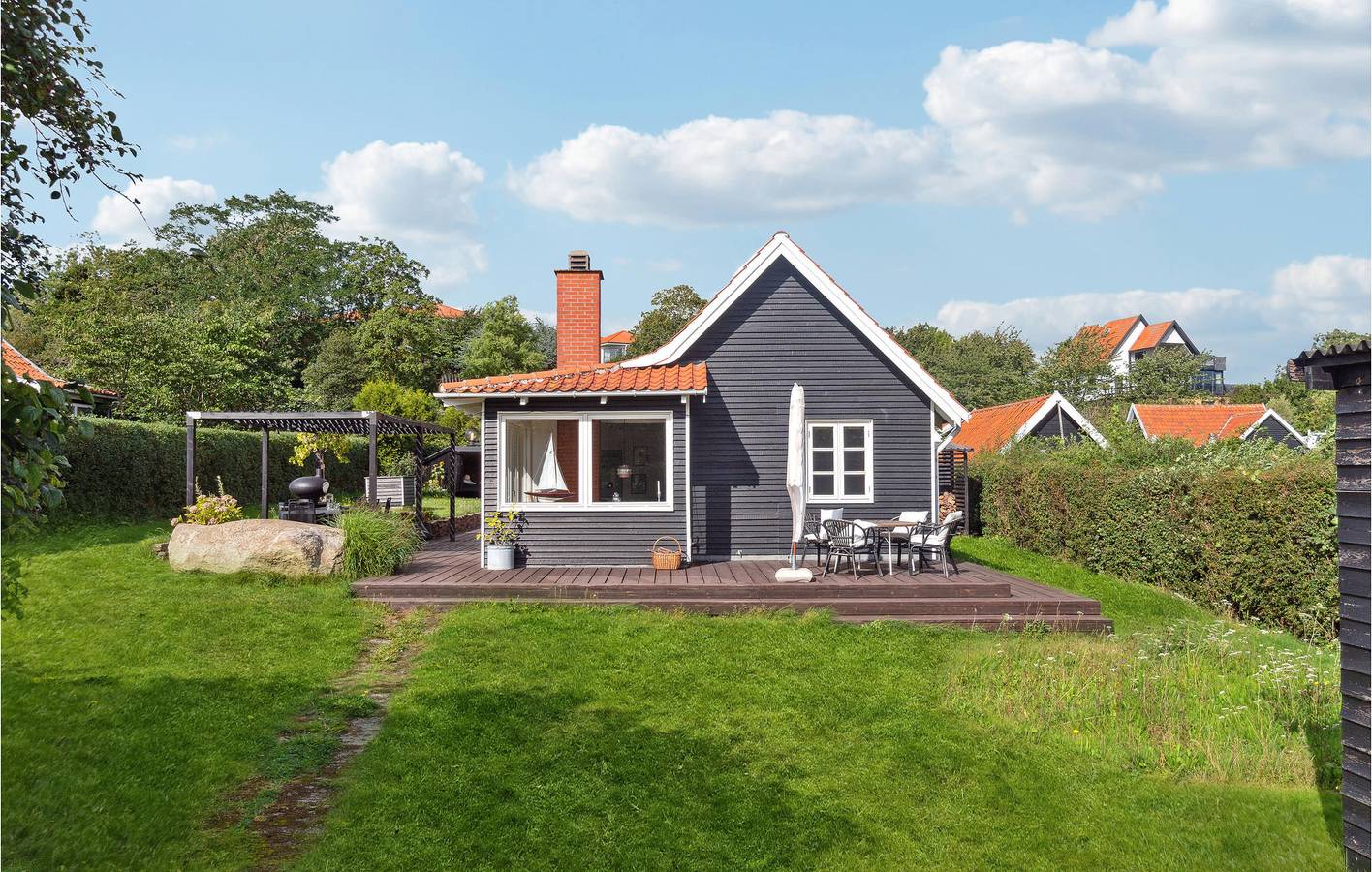 Ferienhaus für 6 Personen mit Garten in Gudhjem, Bornholm