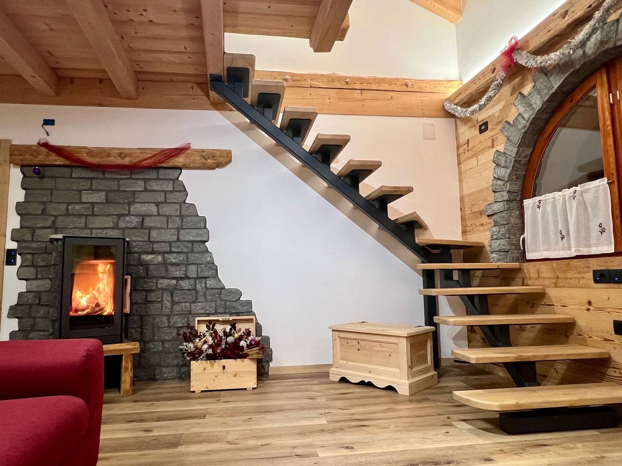 Chalet “Maso Rubino” con Vista Montagna, Balcone e Wi-Fi in Pontara, Rabbi