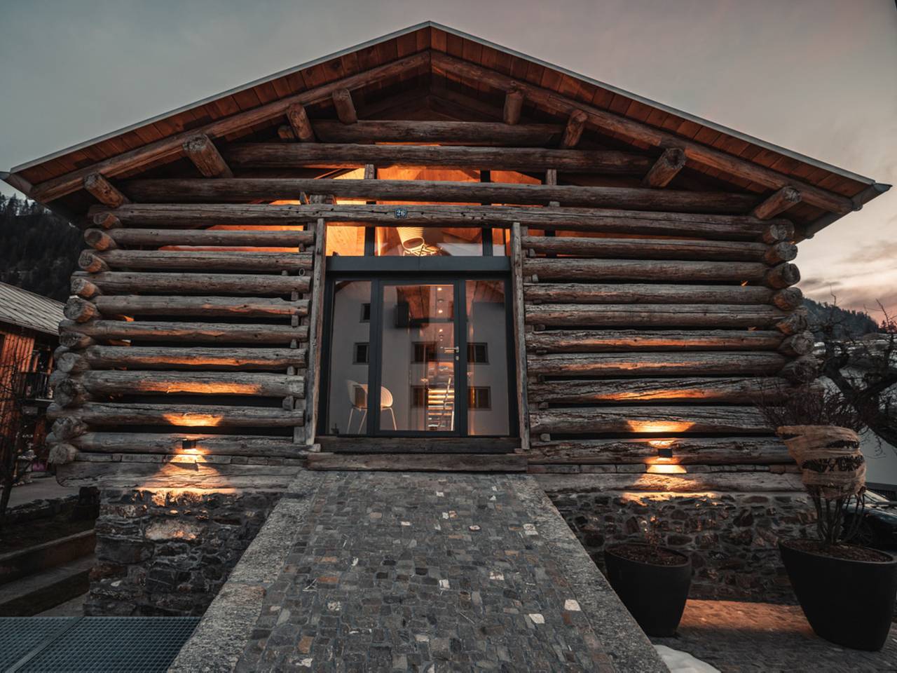 Ferienhaus Bandlistall, Valendas - 3.5 Zimmer Ferienhaus für max. 4 Pers. in Safiental, Alpenarena