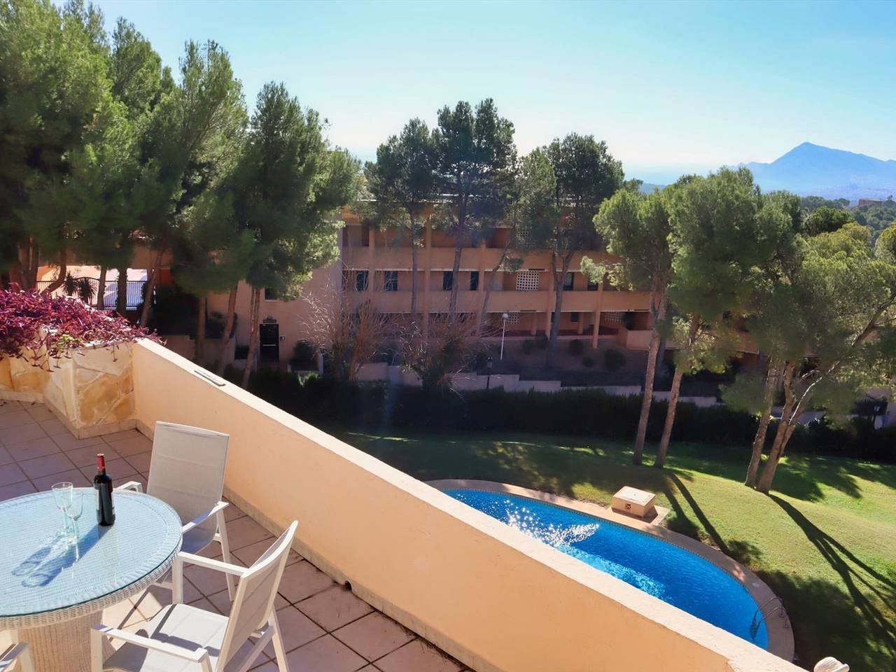 Geheel appartement, Vakantieappartement voor 4 personen met terras in Altea La Vella, Altea