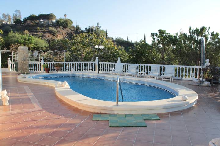 Ferienhaus 'Casa Eladio' mit Meerblick, WLAN und Klimaanlage in Torrox, Costa del Sol