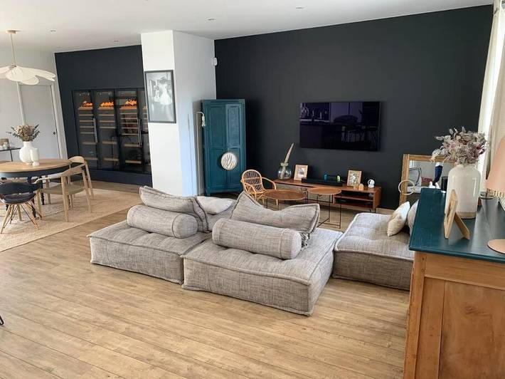 Villa pour 11 personnes, avec jardin et balcon ainsi que sauna et jacuzzi