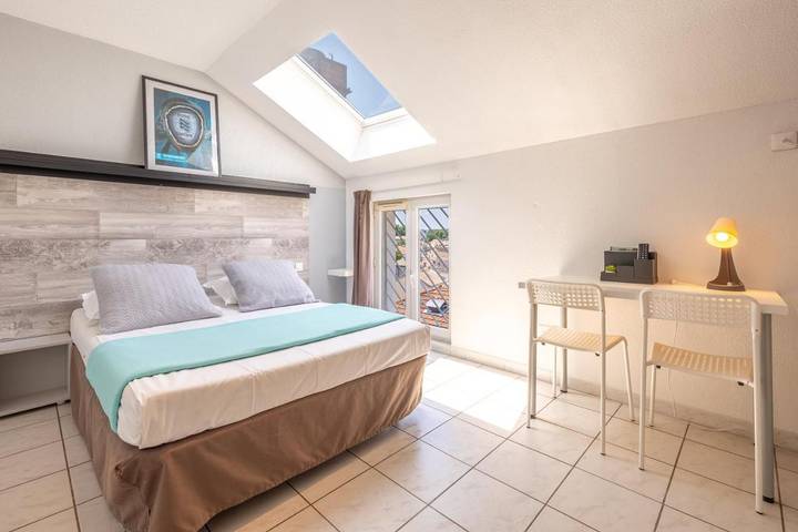 Appart’hôtel pour 2 personnes, avec terrasse