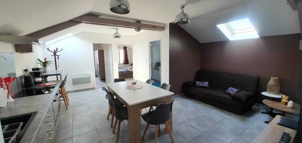 Appartement de vacances pour 7 personnes, avec Vue