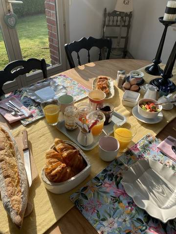 Chambre d’hôte pour 2 personnes, avec jardin et jacuzzi dans Écourt-Saint-Quentin