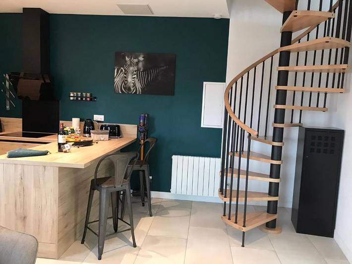 Gîte pour 2 personnes, avec vue et terrasse à Bourg - 2