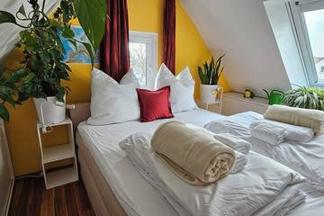 Ferienwohnung für 4 Personen, mit Garten und Balkon in Stuttgart