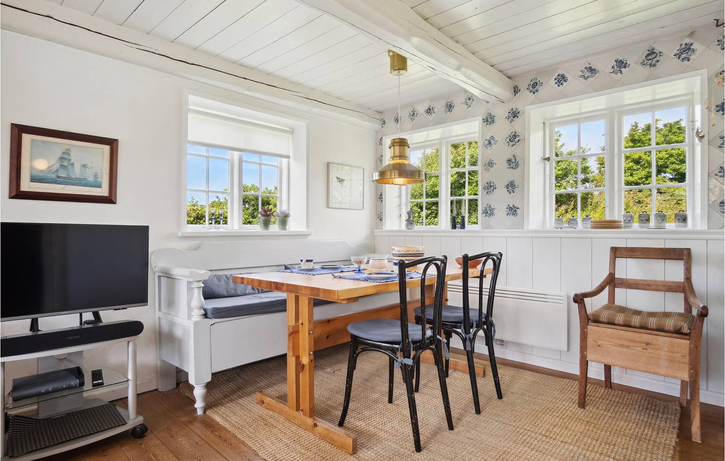 Ferienhaus für 5 Personen mit Terrasse in Sønderho, Wadden Sea National Park