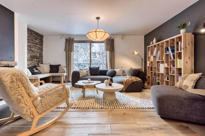 Chambre d’hôte pour 2 personnes, avec vue ainsi que sauna et terrasse, animaux acceptés à Les Houches - 4