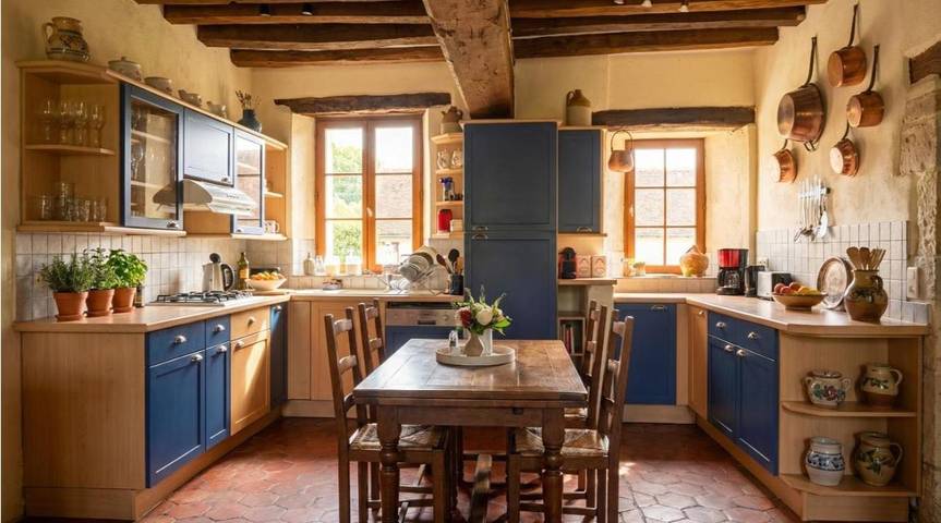 Location de vacances pour 15 personnes, avec Jacuzzi ainsi que Terrasse et Vue à Bretoncelles - 2