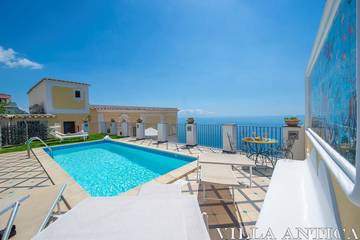 Ferienhaus für 4 Personen, mit Garten und Balkon sowie Whirlpool an der Amalfiküste