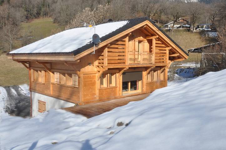 Chalet pour 12 personnes, avec Balcon et Jardin à Samoëns