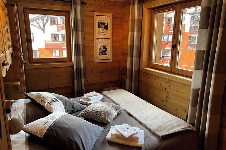 Ganze Wohnung, Appartement in Courchevel La Tania Traumberg Klassifizierung 4 * in La Tania, La Perrière