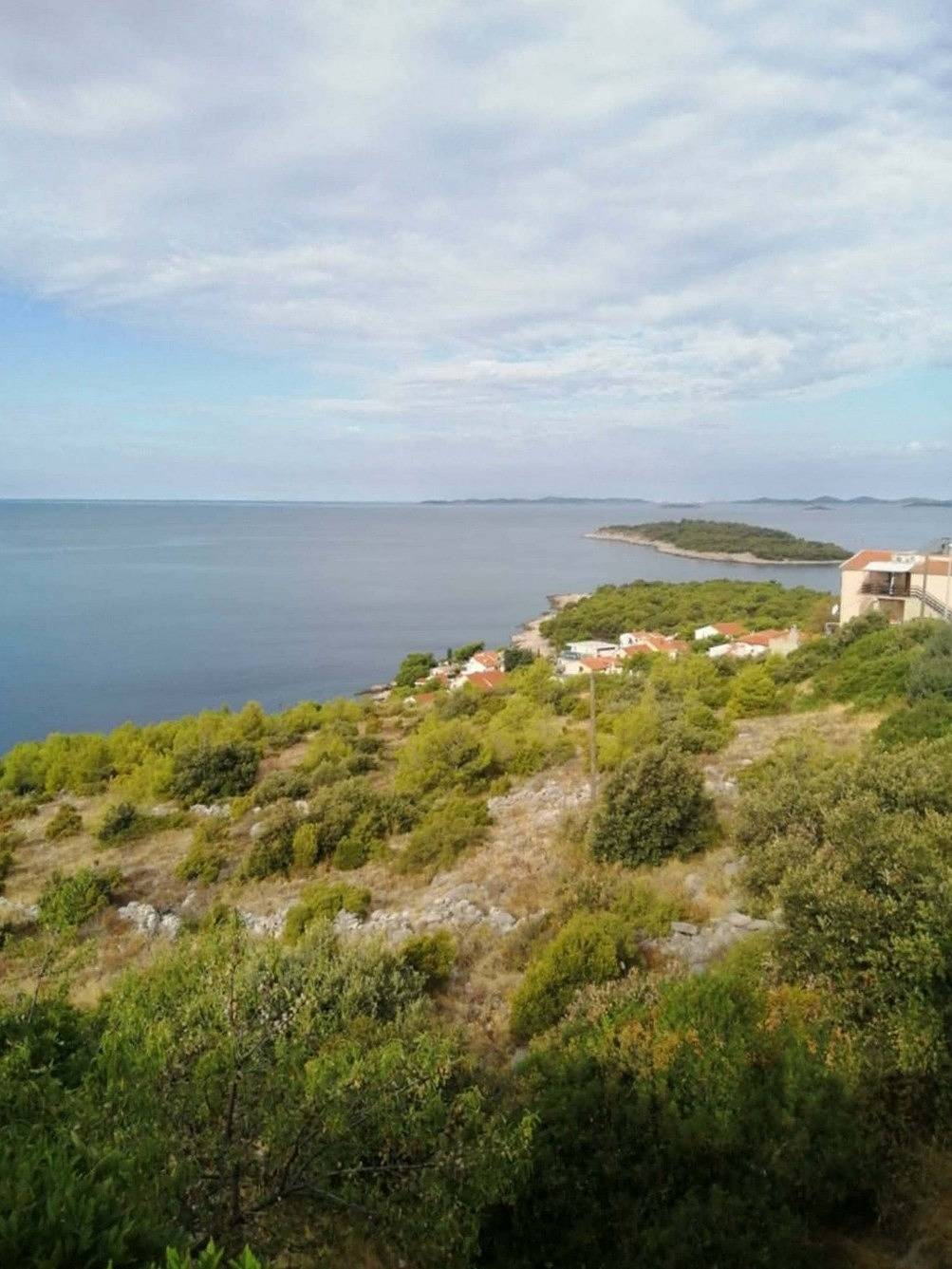 Ganze Wohnung, 1-Zimmer-Ferienwohnung mit Terrasse und Meerblick Bilo, Primosten -a in Primosten, Šibenik-Knin