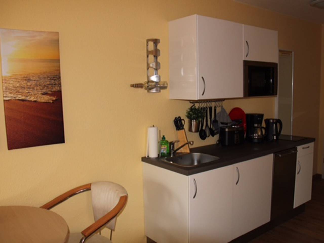 Appartement entier, Appartement de vacances pour 3 personnes avec terrasse in Prerow, Péninsule Fischland-Darss-Zingst