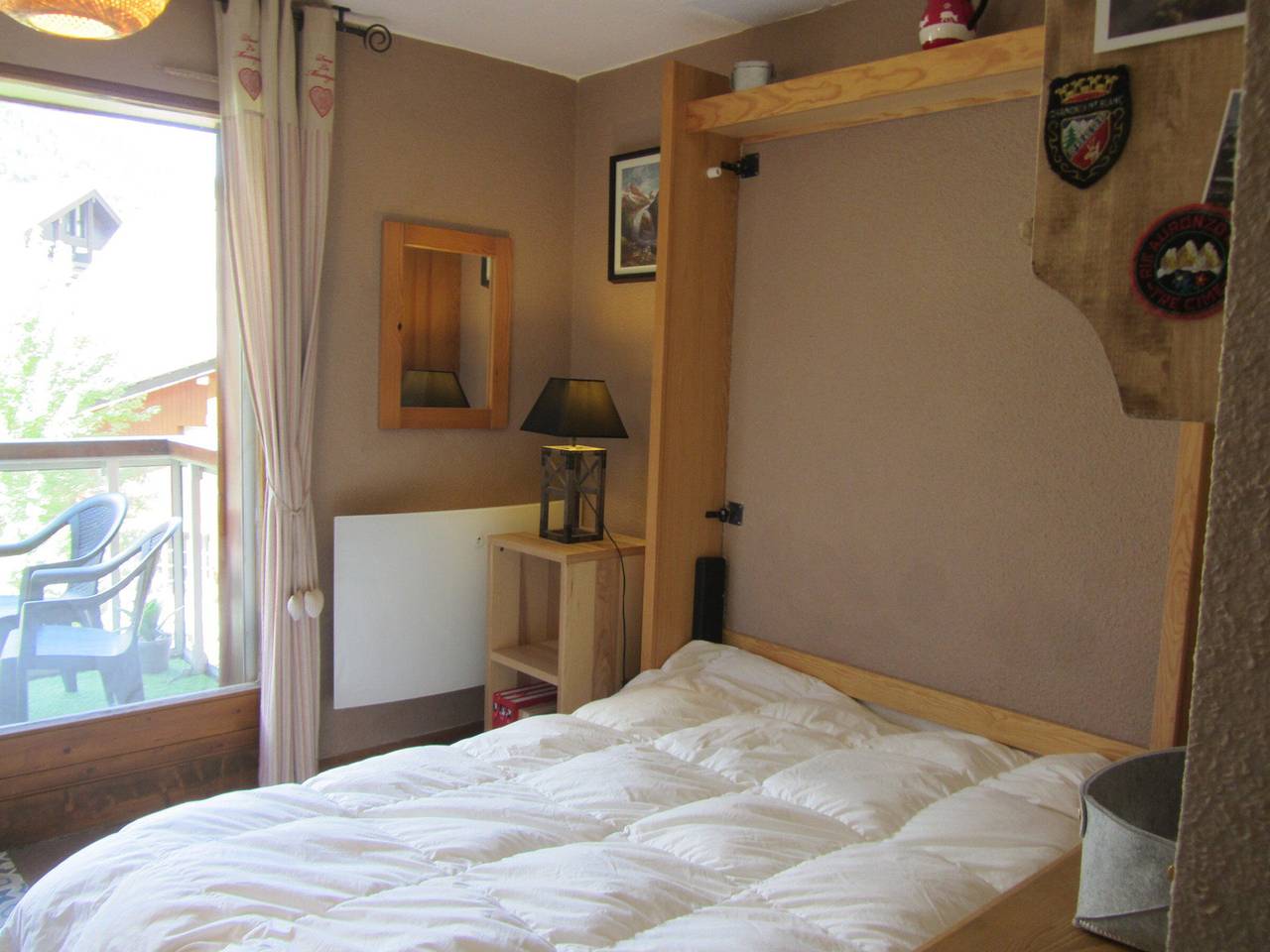 Estudio entero, Estudio de 2 estrellas para 4 pers con parking en Contamines-Montjoie in Les Contamines-Montjoie, Pays du Mont-Blanc