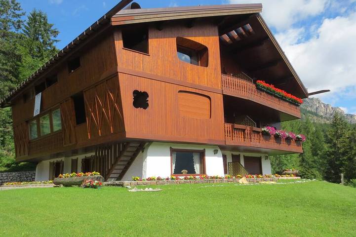 Hütte für 6 Personen, mit Balkon und Garten in Cortina d'Ampezzo