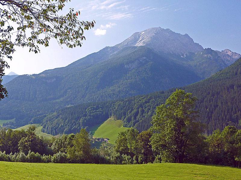 Ganze Ferienwohnung, Thomanhof Ferienwohnung - Ferienwohnung Watzmann 2-4 Personen 76 qm, Dusche/Wc, Balkon, Tv, 2 Schlafzimmer in Ramsau bei Berchtesgaden, Berchtesgadener Alpen